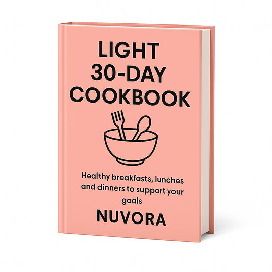 Nuvora™ – Receptenboek voor een licht dieet van 30 dagen
